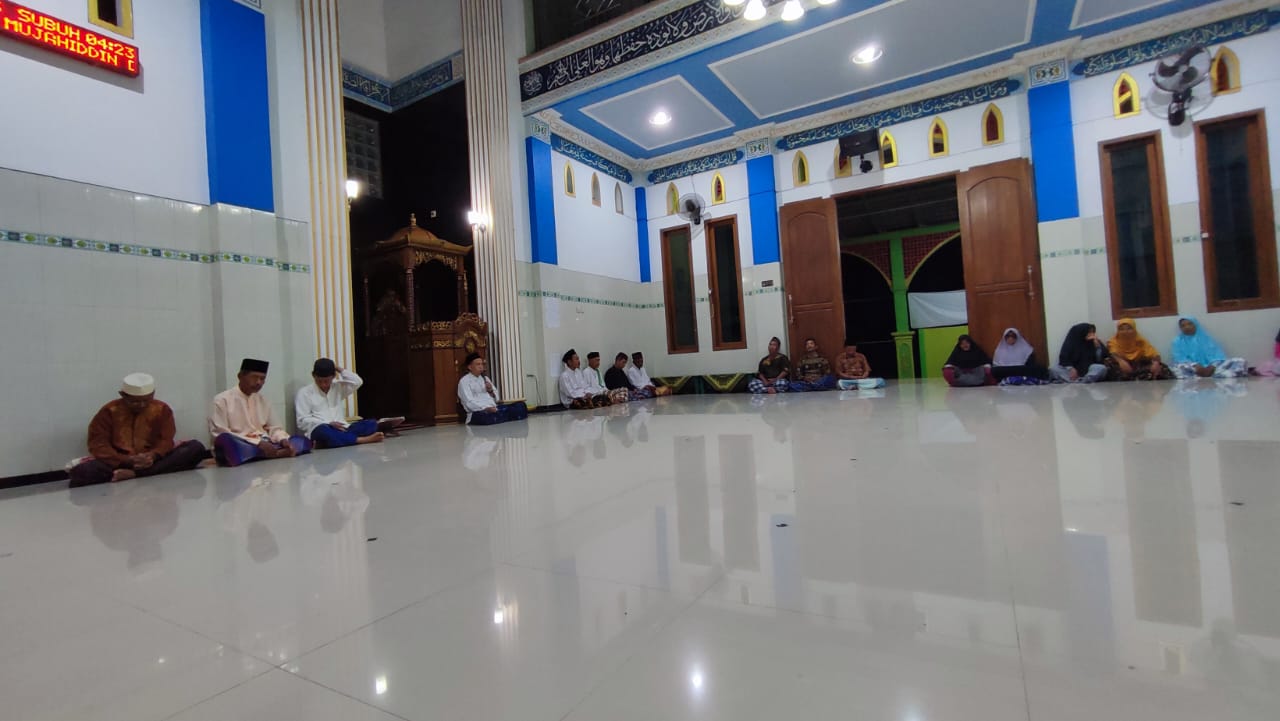 Tadarus Al Qur'an Selapanan Jama'ah Masjid Mujahidin Desa Pagutan